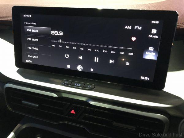 Proton X50 Highline_infotainment