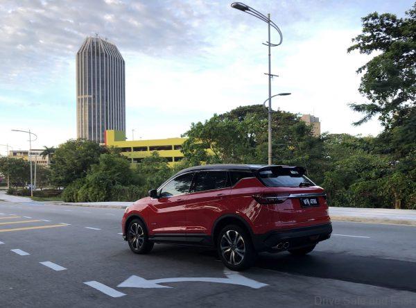 Proton X50 Highline_rear