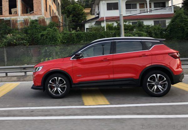 Proton X50 Highline moving
