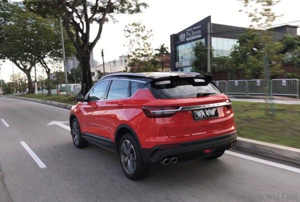 Proton X50 Highline_moving