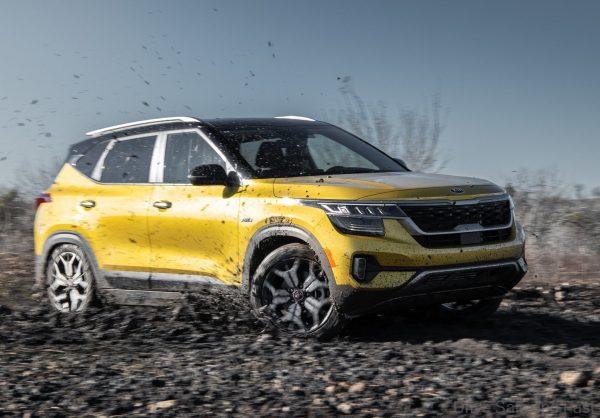 Kia Seltos mud driving