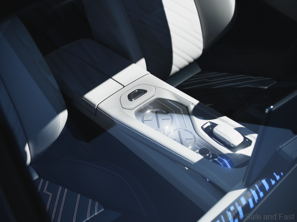 Lynk & Co ZERO Electric Car_center console