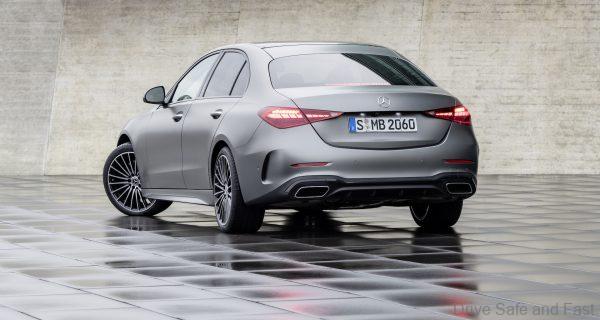 W206 Mercedes-Benz C-Class rear