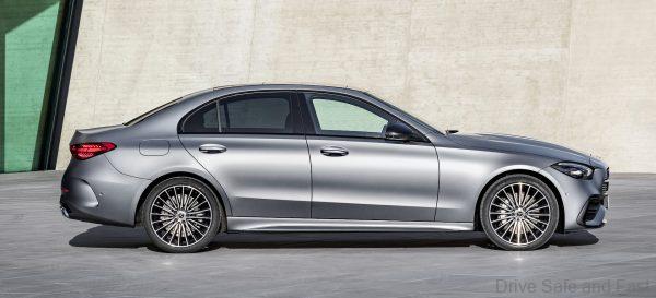 W206 Mercedes-Benz C-Class side profile