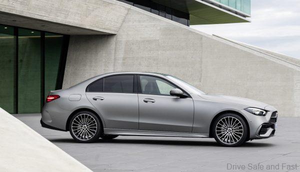 W206 Mercedes-Benz C-Class side profile