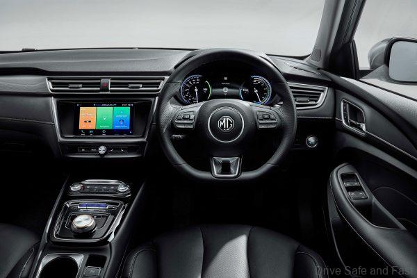 MG5 Electric Vehicle_dashboard