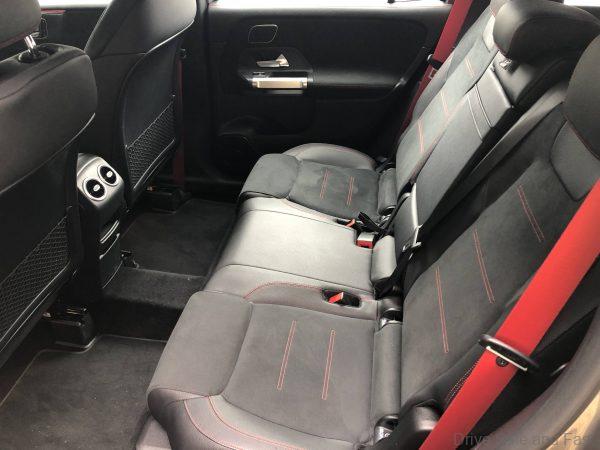Mercedes GLB 350 AMG-rear seats