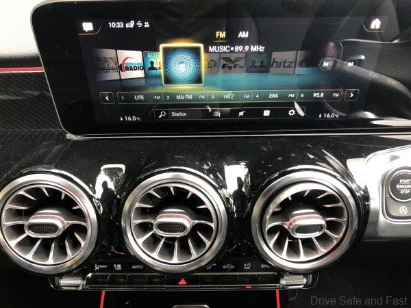 Mercedes GLB 350 AMG_entertainment screen