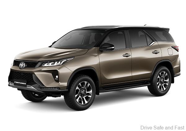 Toyota Fortuner Bronze Mica Metallic