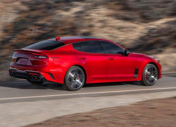 2021 Kia Stinger Facelift_side view