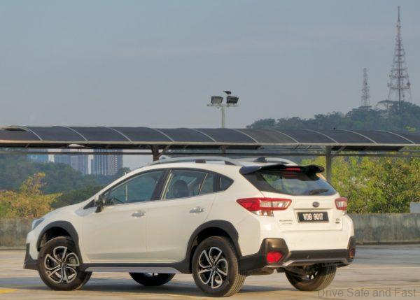 2019 Subaru XV GT Edition exterior rear shot