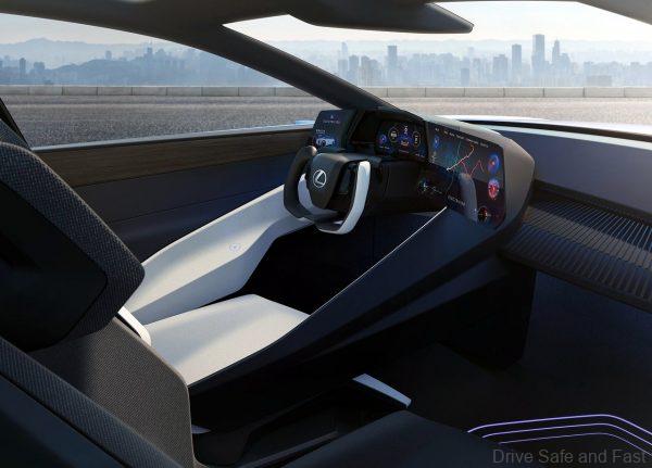 Lexus LF-Z dashboard