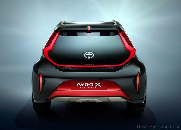 Toyota Aygo X Concept rear exterior