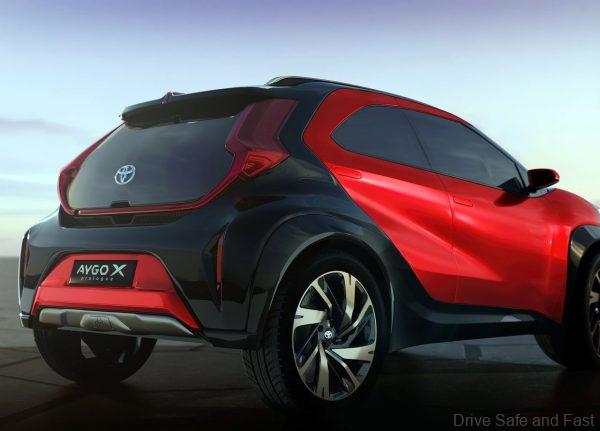 Toyota Aygo X Concept Rear