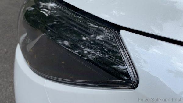 Corolla Cross logo headlight