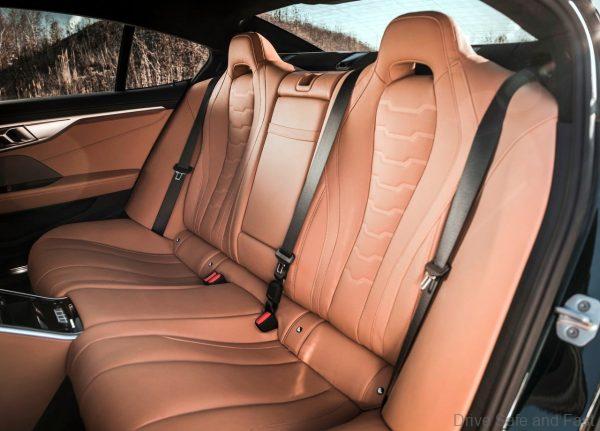 BMW ALPINA B8 Gran Coupé interior rear seats
