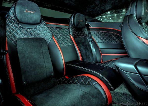 Bentley Continental GT Speed Interior rear seats