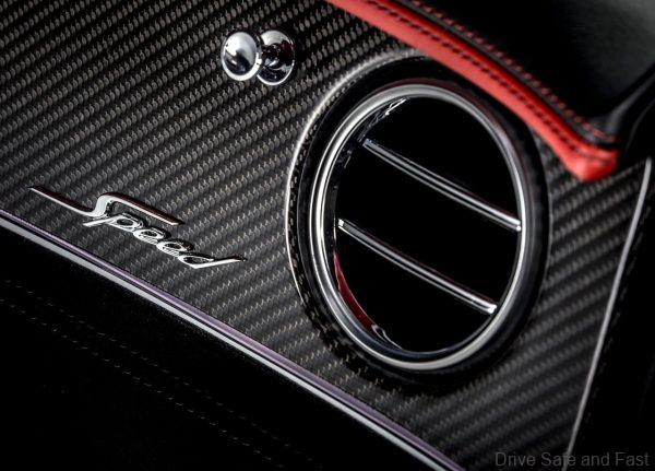 Bentley Continental GT Speed interior cabin air vent