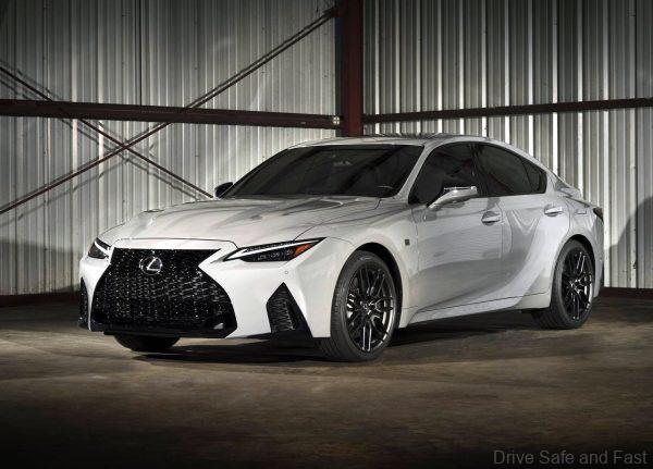 Lexus IS 500 F Sport Performance Launch Edition front parked