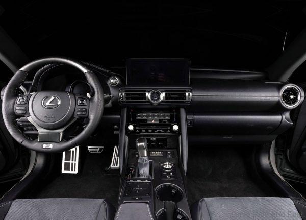 Lexus IS 500 F Sport Performance Launch Edition interior cabin head on