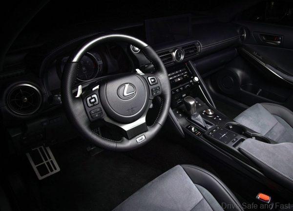 Lexus IS 500 F Sport Performance Launch Edition cabin