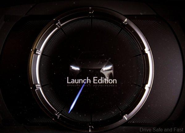 Lexus IS 500 F Sport Performance Launch Edition digital instrument cluster