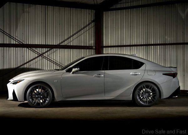 Lexus IS 500 F Sport Performance Launch Edition side profile