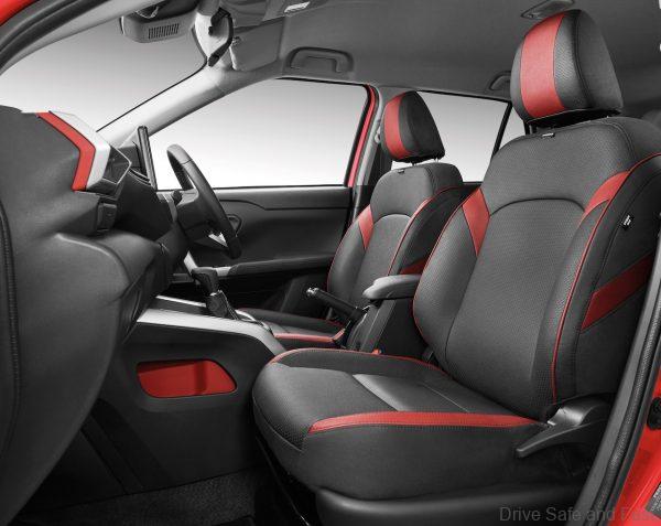 Perodua Ativa AV Interior Leather Seats Dual Tone