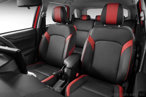 Perodua Ativa AV Interior dual tone leather