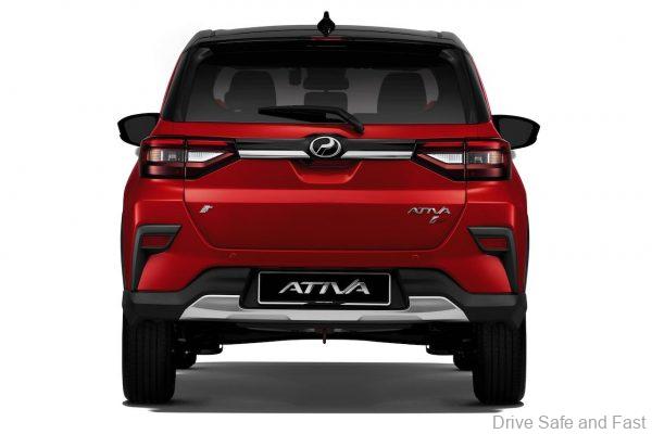 Perodua Ativa AV Exterior Pearl Delima Red Black Roof 4