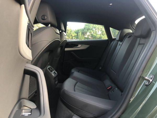 Audi A5 Sportback Quattro TFSI_rear seats