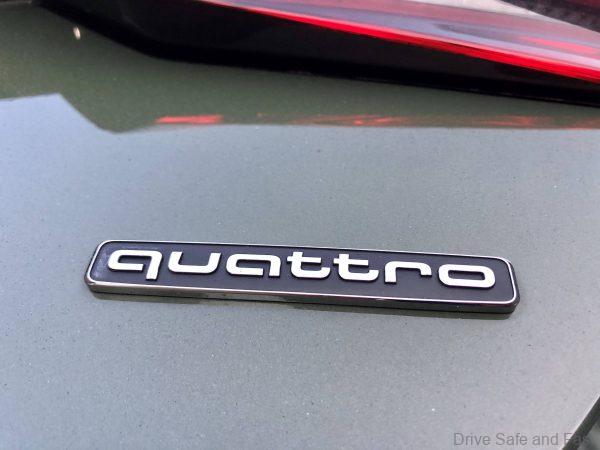 Audi A5 Sportback Quattro TFSI_badge