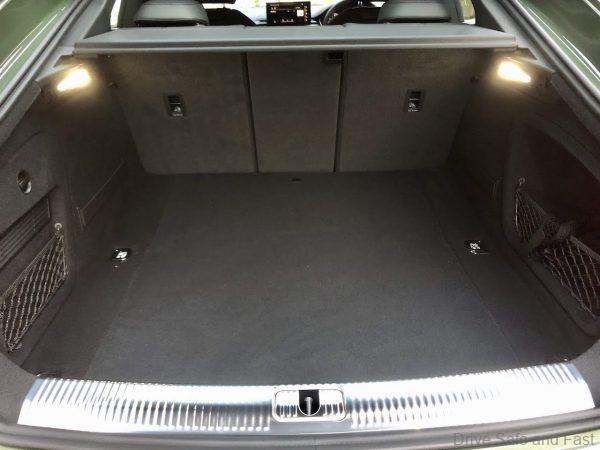 Audi A5 Sportback Quattro TFSI_luggage space