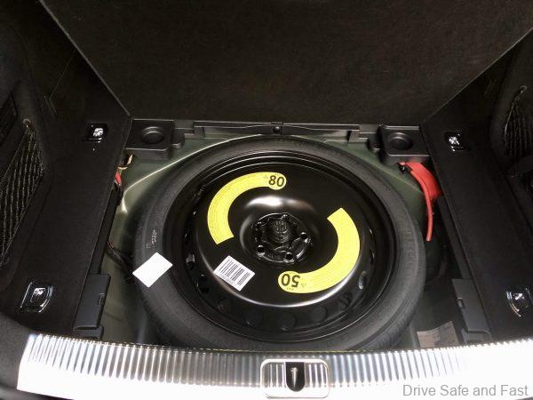 Audi A5 Sportback Quattro TFSI_full size spare tyre