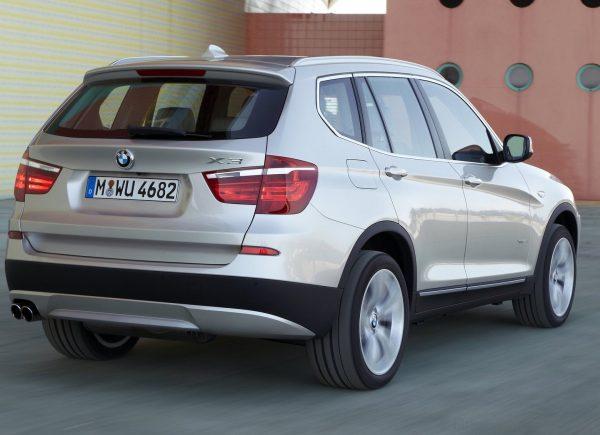2012 BMW X3 rear view_used