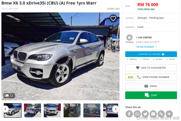 BMW X6_2009_used for sale