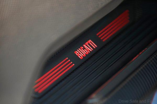 Bugatti Divo 'Lady Bug' Custom door sill