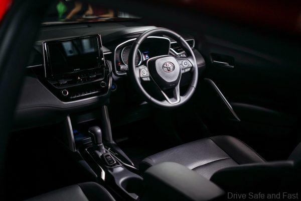 Toyota Corolla Cross dashboard