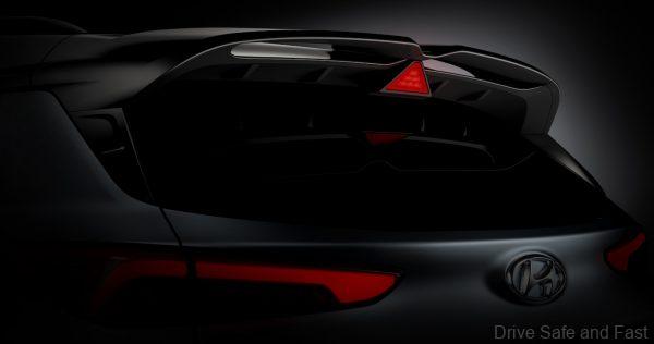 2022 Hyundai Kona N Exterior Teaser Rear Lights