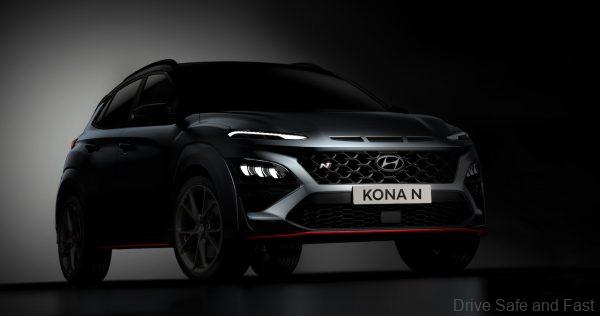 2022 Hyundai Kona N Exterior Teaser Front