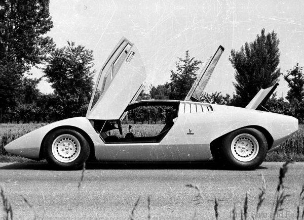 Lamborghini Countach Concept side profile view