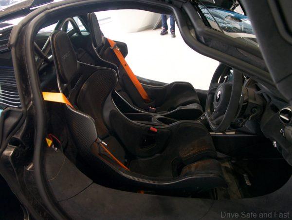 McLaren 765LT interior bucket seats