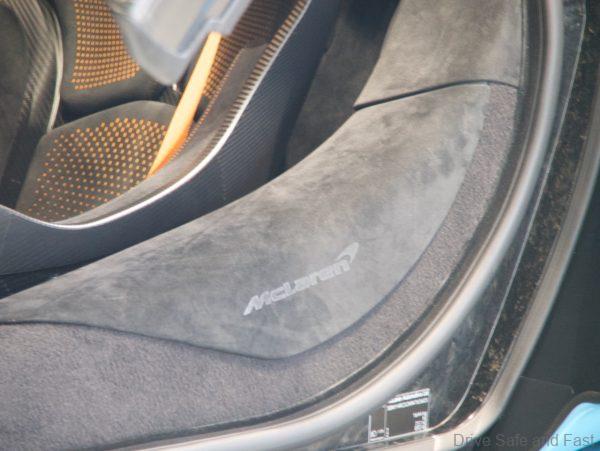 McLaren 765LT interior 1