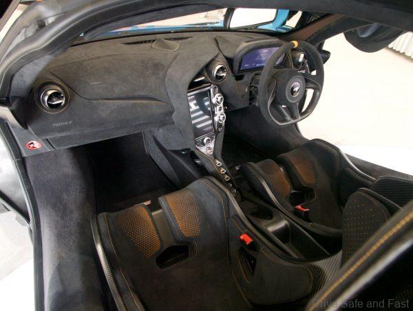 McLaren 765LT interior