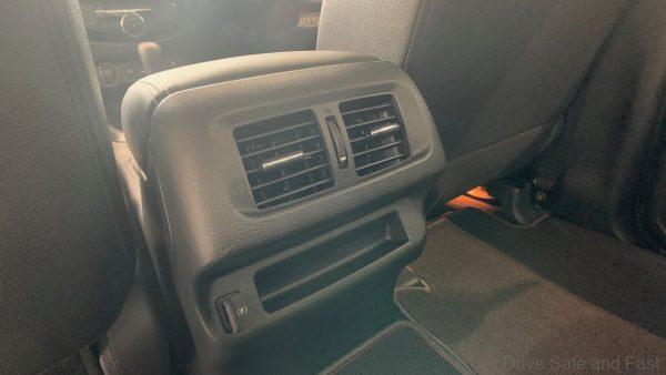 2021 Nissan Navara Pro 4X rear air cond blowers