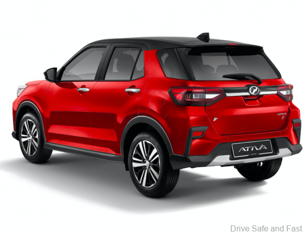 Perodua Ativa_red_rear_2021
