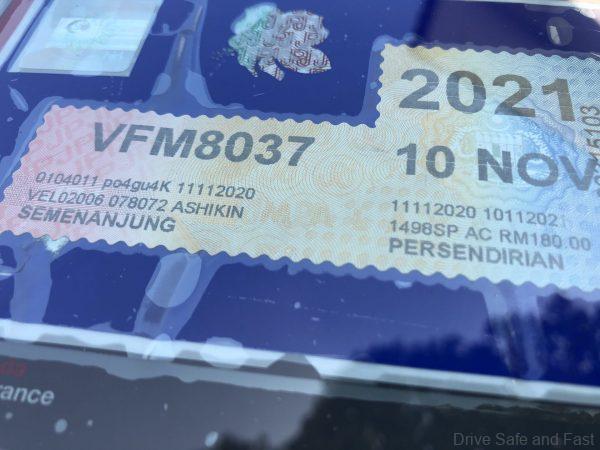 Honda City 1.5 i-VTEC_road tax