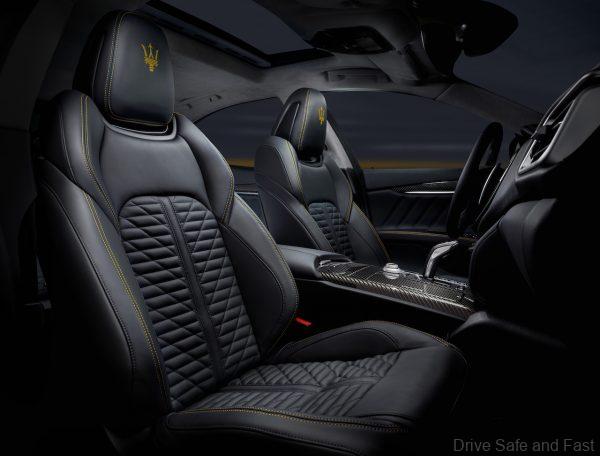Maserati Ghibli F Tributo seats