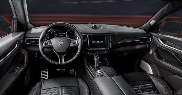 Maserati Levante F Tributo dashboard