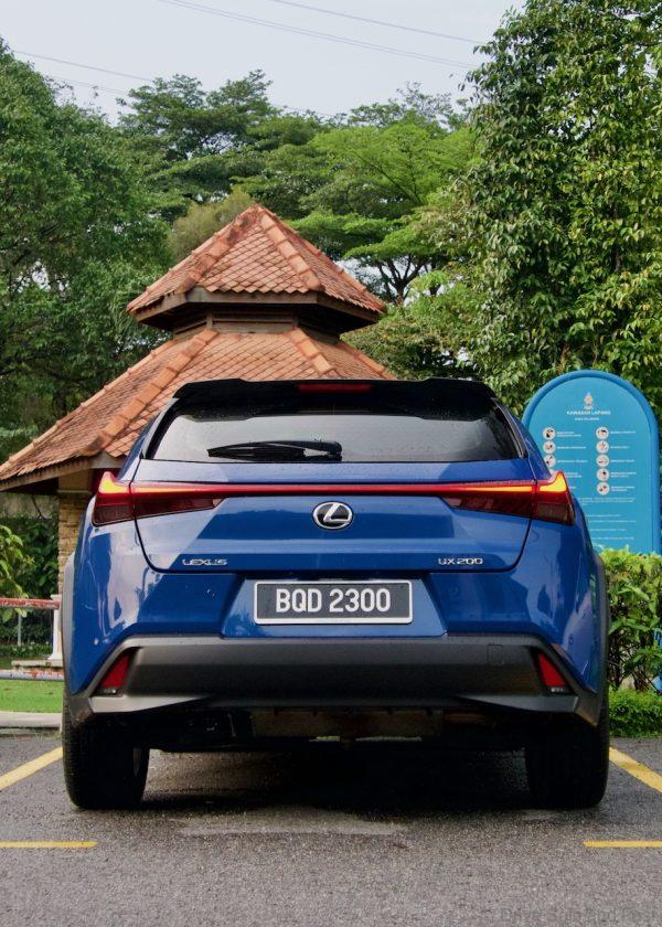 Lexus UX 200 Luxury rear